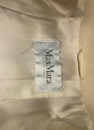 Элитное пальто max mara итальялия оригинал новое5 фото