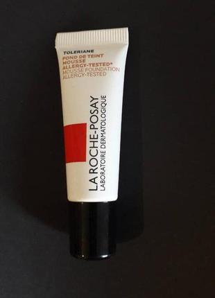 La roche-posay toleriane teint mattifying mousse foundation spf 20  тон 02 матирующий тональный.3 фото