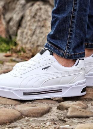 Кроссовки puma cali white