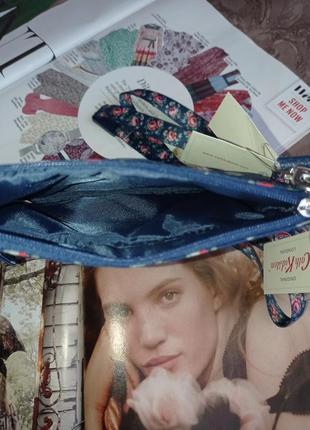 Брендовая мини сумочка кошелек на шею cath kidston london4 фото
