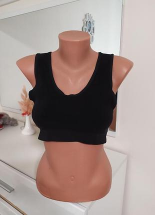 Odlo трикотажный хлопковый бюстгальтер топ безшовный