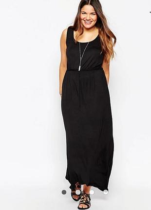 Платье в пол макси вискоза tg