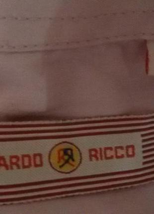 Фирменная рубашечка ricardo ricco,для юного джентльмена,отличное состояние5 фото