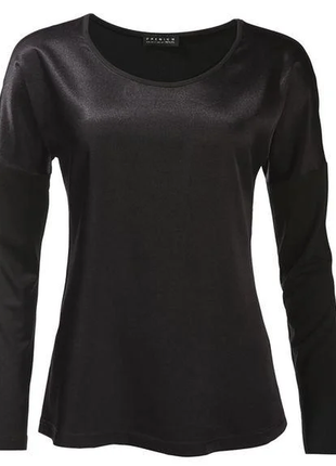 Нарядная блуза, кофта, атласная, с блеском, женская, ru42/eur36/s