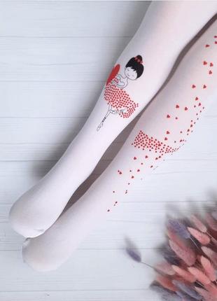 Капронові колготи з балериною 50 ден