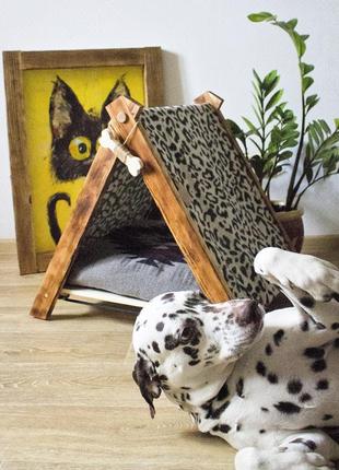 Будиночок для собаки будиночок для кота кішки лежак будка гамак4 фото