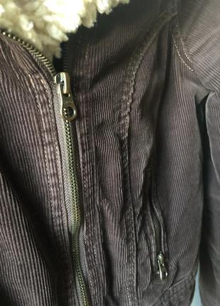 Демисезонная тканевая куртка косуха hollister оригинал3 фото