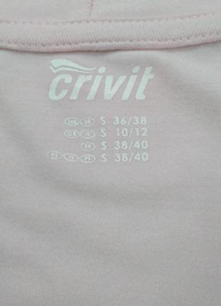 Блуза, кофта, для фитнеса, йоги, женская, crivit, ru42/eur36/s4 фото