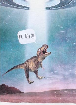 Класна футболочка з динозавриком h&m3 фото