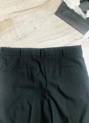 Next кюлоты классика классические черные укороченные брюки трендовые стильные модные3 фото