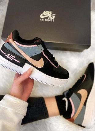 Nike air force 1black metallic red bronze🆕шикарные кроссовки🆕купить наложенный платёж2 фото