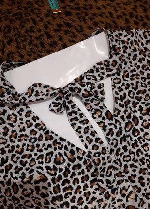 Красива леопардова блуза2 фото