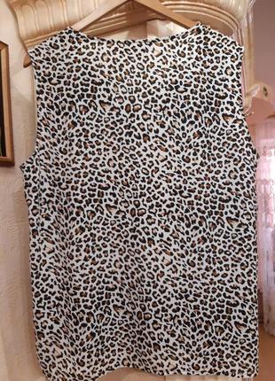 Красива леопардова блуза5 фото