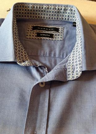 Натуральная, шикарная рубашка бренда morgan, р. 54-565 фото