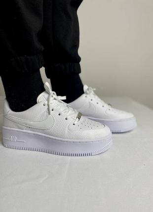 Женские кроссовки nike air force  af1 sage