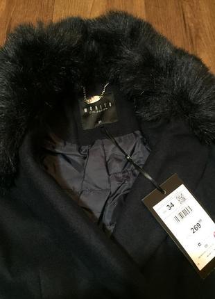 Новое пальто р.34(xs) mohito4 фото