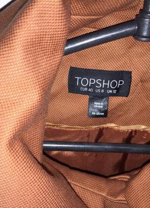 Пальто topshop oversize бойфренд свободный крой, супер цвет, на теплую осень весну2 фото