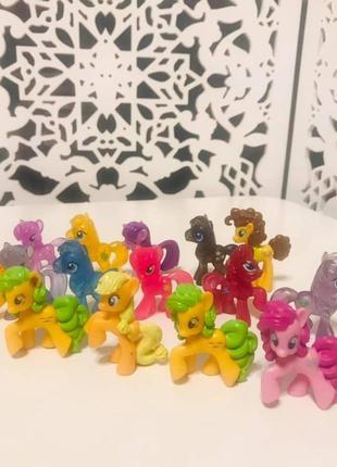 Hasbro my little pony - міні-фігурки поні единоріг літл поні колекція1 фото