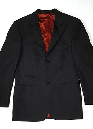 Мужской классический шерстяной блейзер пиджак hugo james classic wool blazer