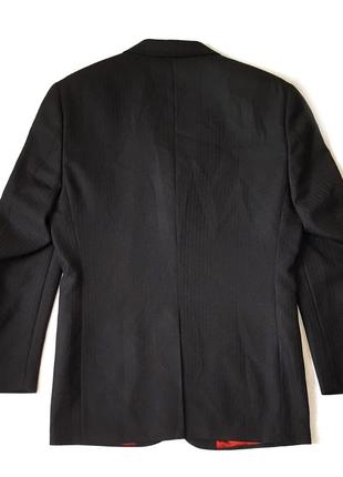 Чоловічий класичний вовняної блейзер піджак hugo james classic wool blazer3 фото