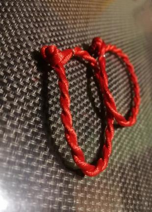 Дитячі захисні браслети червона нитка талісман , захист від пристріту2 фото