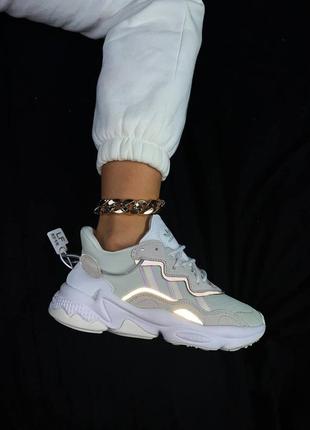 Adidas ozweego white/purple🆕 шикарные кроссовки адидас🆕 купить наложенный платёж10 фото
