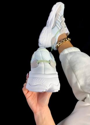 Adidas ozweego white/beige🆕 шикарные кроссовки адидас🆕 купить наложенный платёж8 фото