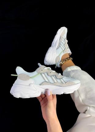Adidas ozweego white/beige🆕 шикарные кроссовки адидас🆕 купить наложенный платёж4 фото