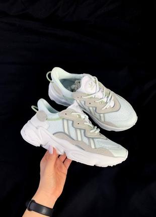 Adidas ozweego white/beige🆕 шикарные кроссовки адидас🆕 купить наложенный платёж6 фото