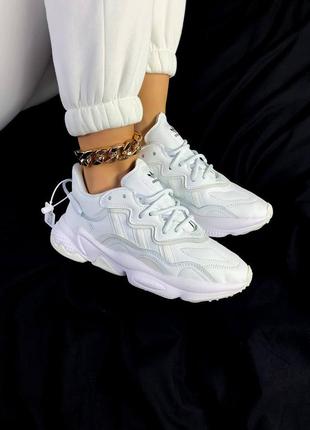 Жіночі кросівки adidas ozweego white7 фото