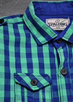 Рубашка в клетку 4года 3