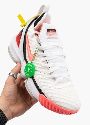 Nike lebron 16 "white pinck" 🆕 шикарні кросівки найк🆕 купити накладений платіж