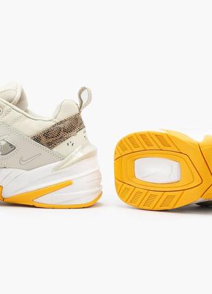 Nike m2k tekno beige yellow🆕 шикарные кроссовки найк🆕 купить наложенный платёж2 фото