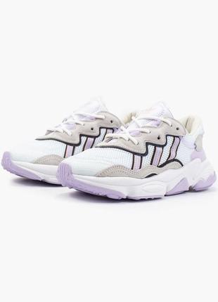 Adidas ozweego white/purple🆕 шикарні кросівки адідас🆕 купити накладений платіж