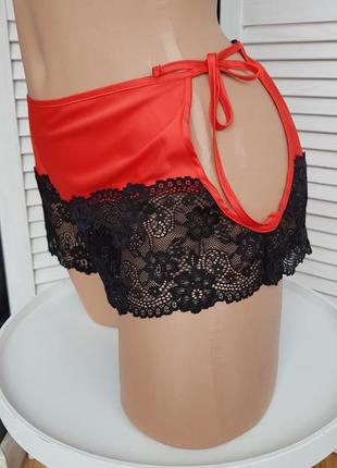 Трусики шорты с открытыми боками