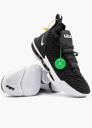 Чоловічі кросівки nike lebron 16 "black white"