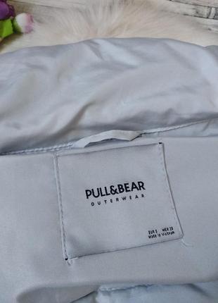 Куртка pull&bear женская короткая дутая5 фото