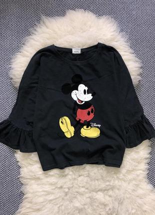 Кофта світшот реглан міккі макс дісней disney mickey mouse принт7 фото