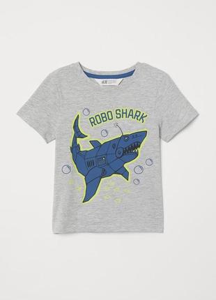 Футболочка з акулою h&m