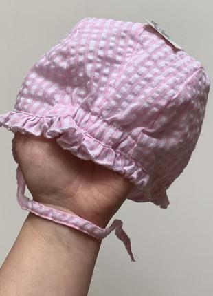 Панамка на зав'язках, кепка для дівчинки3 фото