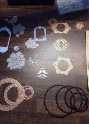 Ножі для скрапу скрапбукінг, spellbinders, cherry lynn рукоділля