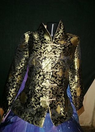 Китайский шелковый пиджак