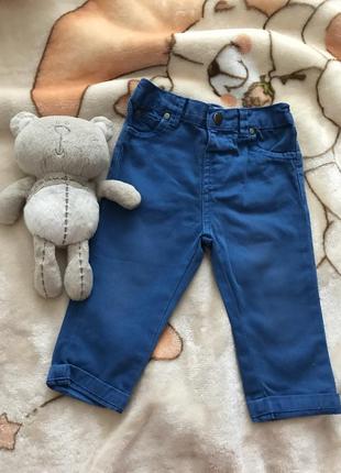 Джинсы брюки штаны 6-9 мес