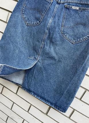 Вінтажна джинсова спідниця міді rifle5 фото