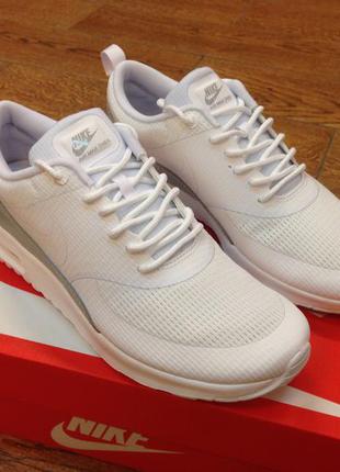 Кросівки оригінал nike air max thea textile "white"