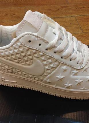 Кроссовки air force one low 07 lv8 vt "white"