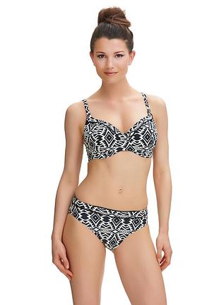 Купальник на велику груди fantasie beqa 6346 black & cream 2