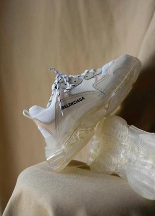 Кроссовки balenciaga triple s clear sole женские наложенный платеж (36-41)4 фото