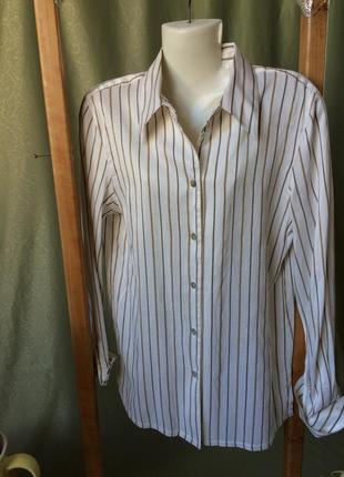 Блуза з натурального шовку на 44 розмір4 фото
