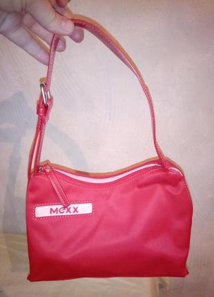 Маленькая красная сумочка mexx дефект  уценка распродажа!